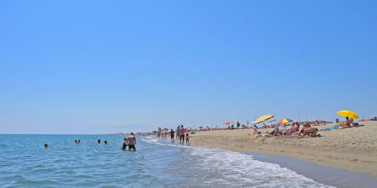le soleil bleu wifi clim Villa Le Barcarès Eksteriør billede
